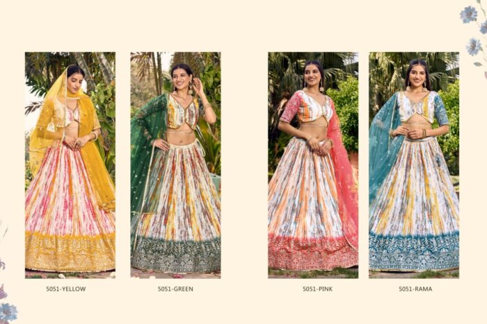 Zeel Clothing-Lehenga Choli